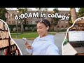 6AM COLLEGE DAY IN MY LIFE Productive Studying For Finals Fall Semester At USC