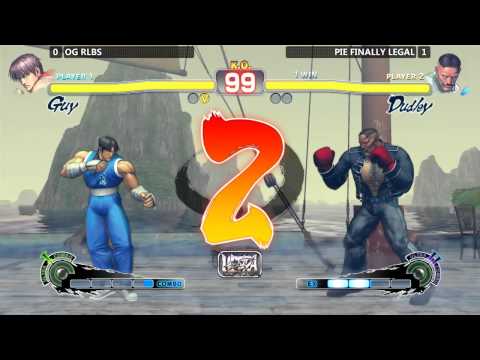 USF4 Winners Finals @ NLBC #127 - OG RLBS (Guy) vs PIE Smug (Dudley) [720p/60fps]