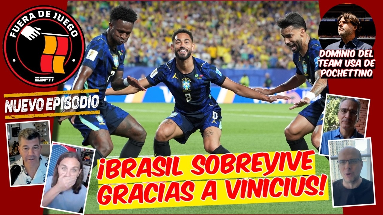 BRASIL crea una DEPENDENCIA con VINÍCIUS Jr. y consigue el LIDERATO del GRUPO C | Fuera de Juego
