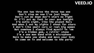 Kid Rock Welcome 2 The Party Ode 2 The old School instrumental Karaoke