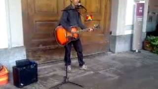 Bob Dylan - If You Ever Go To Houston - Fed&#39;s cover (live@Aosta, &quot;Festival degli Artisti di Strada&quot;)