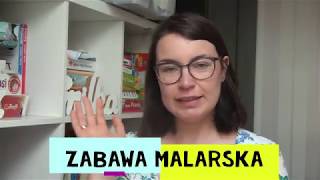 Zabawa malarska // Dziecięca kreatywna twórczość.