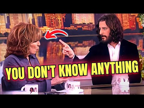 Jonathan Roumie CONFRONTS The View For MOCKING Jesus on LIVE TV