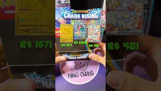 ABRINDO UMA BB AMERICANA DE CAOS 1/3 🔥 #pokemon #kingcards #pokemoncards #pokemontcg #unboxing