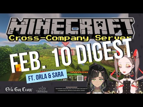 EPIC Minecraft Server Highlights with Orla & Sara!