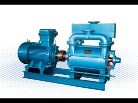 Liquid ring vacuum pump and compressor