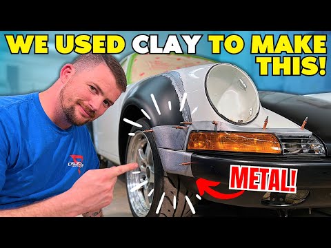 Using CLAY to Make METAL Car Parts?! (911 Widebody Backdate)
