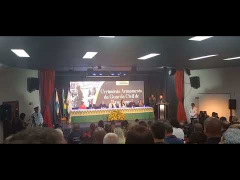 Cerimônia armamento institucional da Guarda Civil de Araruama RJ.