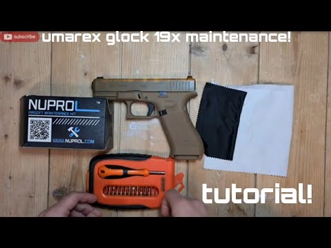 Umarex Glock 19X Airsoft Maintenance! (Tutorial)