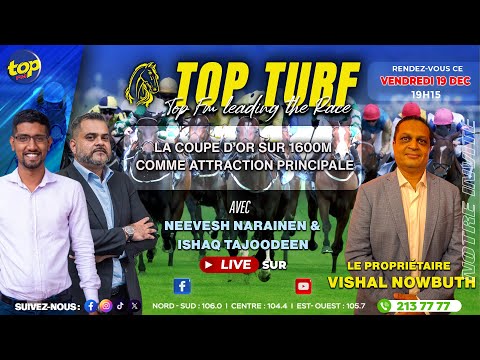 Top Turf : Neevesh Narainen et Ishaq Tajoodeen reçoivent Vishal Nowbuth Vishal Nowbuth