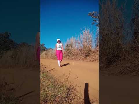 Caminhada sertaneja Comunidade Santa Rita município Vianópolis Goiás Brasil