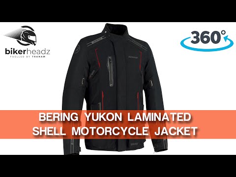 Bering Yukon Laminate Shell Jacket 360 HD | Bikerheadz.co.uk