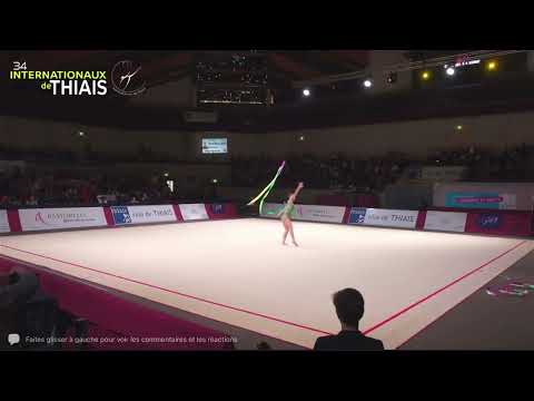 Fanni Pigniczki HUN Ribbon FINALS GRAND PRIX DE THIAIS 2023