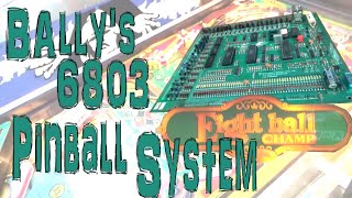 FINALLY Got a Bally 6803 Based Pinball Machine In To Fix!  - 1985 Eight Ball Champ PCB Repair