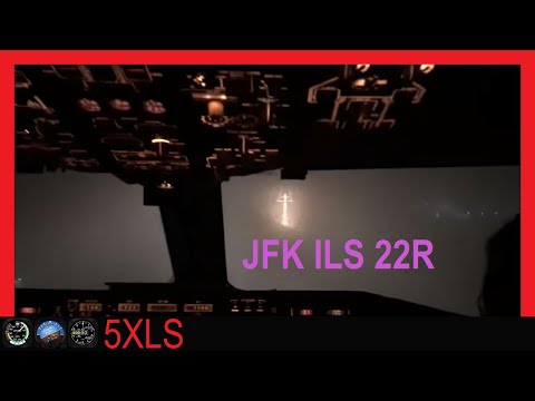 Boeing 767-300. ILS Approach Runway 22R JFK. 09-27-20
