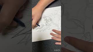 【DRAGON BALL ドラゴン　ボール】孫悟飯、描いてみた