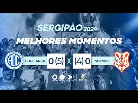 Confiança vence o Sergipe nos pênaltis e conquista o título de Campeão Sergipano
