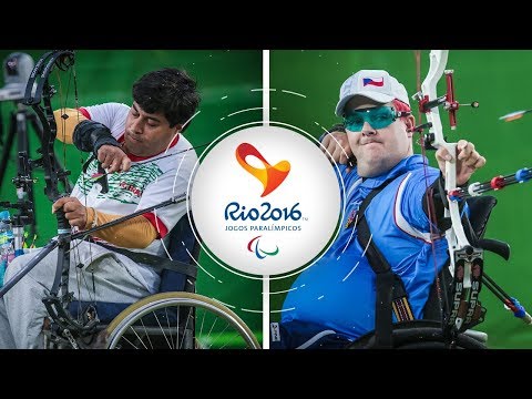Majid Kakoosh v David Drahononsky – compound W1 men's quarterfinal | Rio 2016 Paralympics