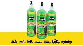 Utěsňovací přípravek  pro bezdušové  pneu SLIME TUBE TIRE SEALANT obsah 1 galon = 3,7 litrů