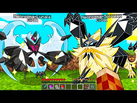 NECROZMA-LUNALA O NECROZMA-SOLGALEO NELLA PIXELMON SU MINECRAFT ITA!!