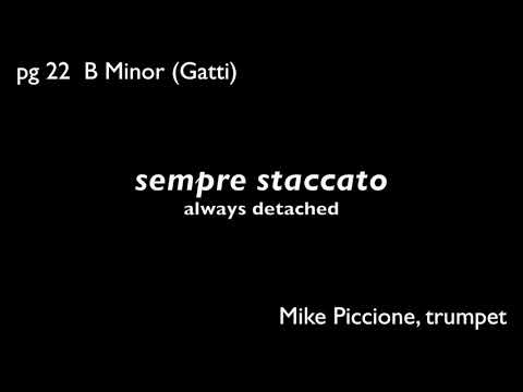 Texas All-State Trumpet Etude #3 2018-2019 B Minor Voxman