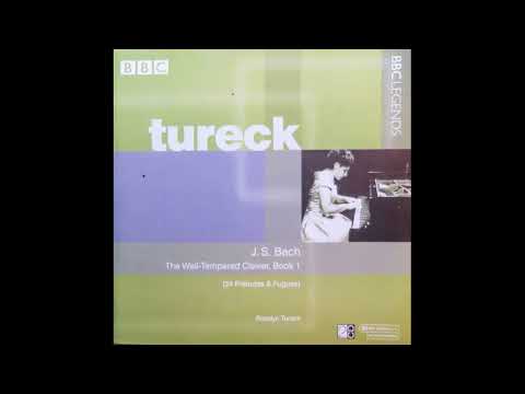 Rosalyn Tureck - J.S.Bach - The Well-Tempered Clavier, Book I