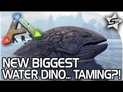 LEEDSICHTHYS - EPIC, BIGGEST WATER CREATURE, Soon-to-be TAMING?!? - ARK Survival Evolved Gameplay