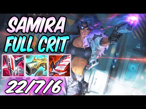 SAMIRA MID INSANE 1v9 FULL LIFESTEAL CRIT GAMEPLAY #155 - League of Legends