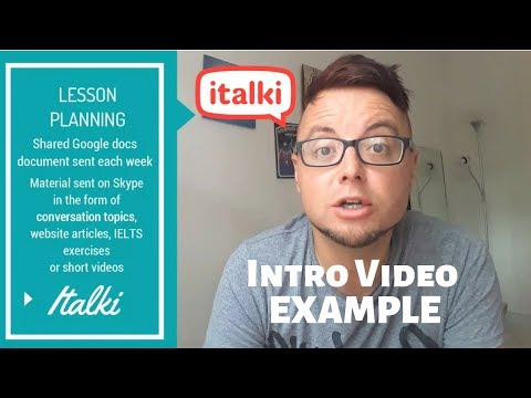 👨‍🏫 ITALKI INTRODUCTION VIDEO | Teaching ENGLISH ONLINE with ITALKI
