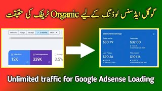 Free Organic Traffic For Google Adsense Loading & Approval || Google Adx Loading 2025