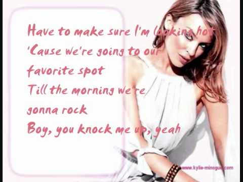 Kylie Minogue - All I See Lyrics