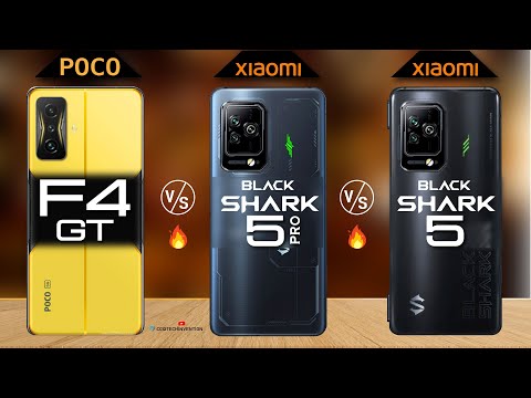 POCO F4 GT vs Black Shark 5 vs Black Shark 5 Pro | Camera | Body |AnTuTu | Benchmark Comparison