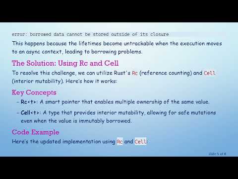 How to mutate state inside async block with Rust's StreamExt::scan method