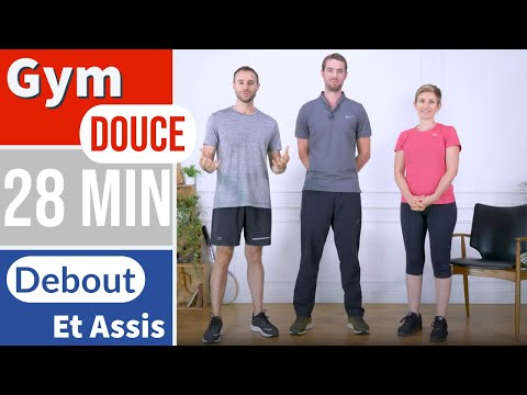 GENTLE SENIOR GYMNASTICS - SITTING & STANDING #1