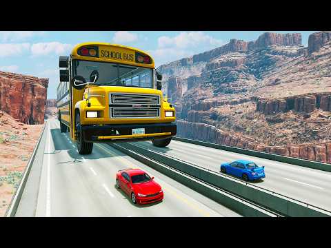 SUPERSIZE ANY CAR In BeamNG With This NEW Mod! - CRUSHING Traffic