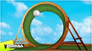 LOOPING MINIGOLF COURSE! (Golf It!)