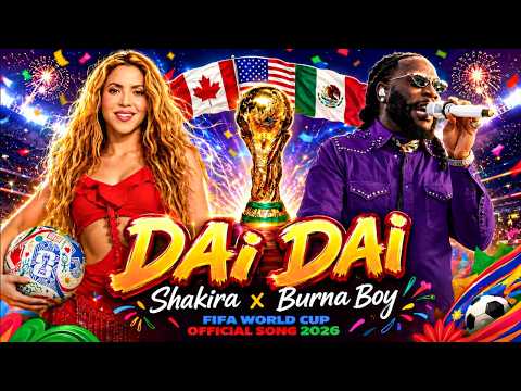 SHAKIRA - Dai Dai | Official 2026 FIFA World Cup™ Anthem | Official Music Video Live From Maracaná