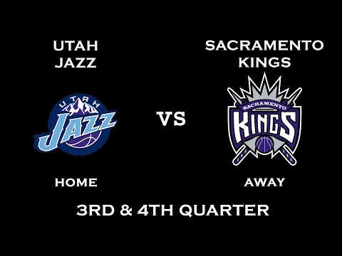 NBA 2K10 (Gameplay): Utah Jazz vs. Sacramento Kings (3rd & 4th Quarter)