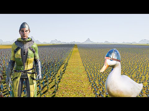 300.000 BATTLE DUCKS vs 100.000 FOOTMEN - Ultimate Epic Battle Simulator 2 UEBS 2