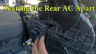 The AC is still broken in the Honda odyssey. Replacing the Rear Expansion valve and Evaporator.
