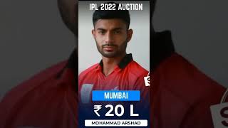 ANMOLPREET SINGH BOUGHT BY MUMBAI #ipl2022 #iplauction #iplupdate #ipl #PNWSPORTS #MOHAMMADARSHAD