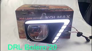 Mahindra bolero 220 fog lights drl with matrix indicators