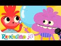Let's Blow A Bubble | Bubbles Song for Kids | Rhymington Square