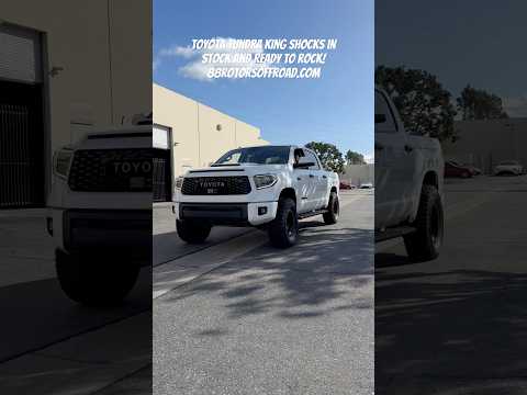 2G Toyota Tundra King Shocks & Camburg UCA BMC for 35” 🚜 Tires #88rotorsoffroad