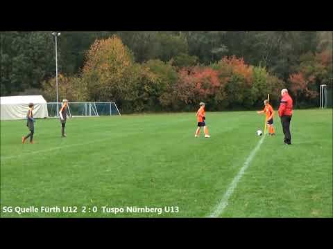 06.10.2019 KL SG Quelle Fürth U12 - Tuspo Nürnberg U13 (8:0) - Highlights - HD