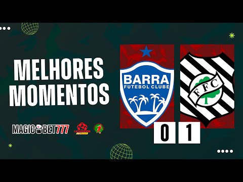 Gols e lances de Barra x Figueirense