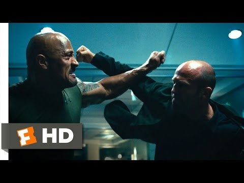 Furious 7 (1/10) Movie CLIP - Hobbs vs. Shaw (2015) HD