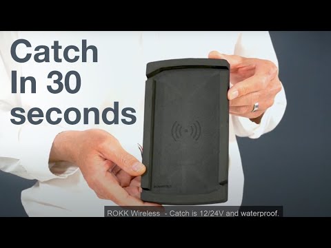 Scanstrut ROKK Wireless  - Catch   12/24V Waterproof Wireless Phone Charging Mat.
