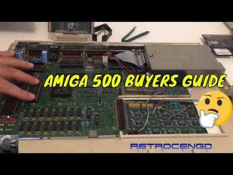 Amiga 500 Buyers guide and first start up/check