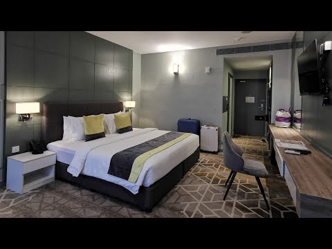 Manhattan Business Hotel Maldives at Male City, Deluxe ocean view room, room tour@AllHotelReview